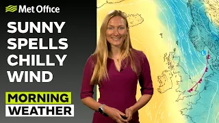 23/04/24 – Rain and cloud slowly clearing south – Morning Weather Forecast UK – Met Office Weather