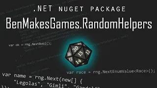 Easily get random List and enum values in your C# games