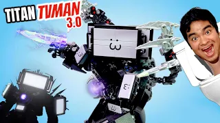 Hice al TITAN TVMAN MEJORADO 3.0 con LEGO