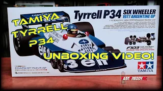 Unboxing the NEW 1/10 scale Tamiya Tyrrell P34 Six Wheeler Limited Edition! - 1977 Argentine GP