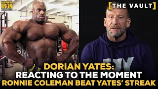 Dorian Yates' Reaction To When Ronnie Coleman Surpassed Yates' Olympia Streak | GI Vault