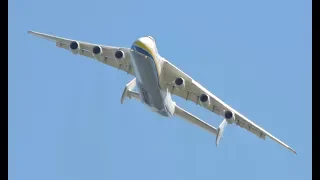 [INCREDIBLE TAKEOFF + LOW PASS] Antonov AN-225 Mriya | ILA Berlin Air Show 2018