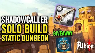 Shadowcaller | Solo PvE Static Dungeon | 3 Million Combat Fame | Faction Points | Albion Online