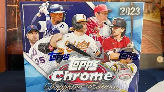 8 Boxes of 2023 Topps Chrome Sapphire - Just the Hits / Parallels / Image Variations and top RCs