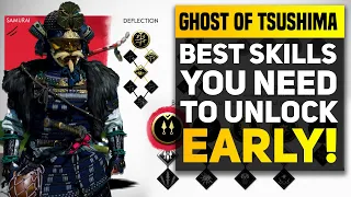 Ghost of Tsushima - Best Abilities You Need To Unlock Early | Ghost of Tsushima Tips & Tricks!