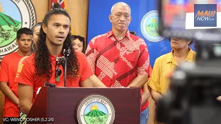 Maui Now interview with Paele Kiakona of Lahaina Strong