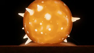 Nuclear bomb explosion in slow motion - Blender animation