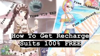 Love Nikki  - How To Get Recharge Suits 100% FREE | EXTREME LN CHEAPSKATE