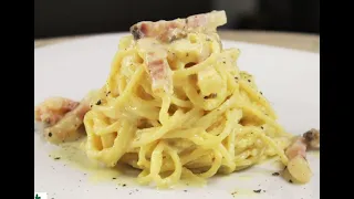 SPAGHETTI alla  CARBONARA ricetta CHEF  RICETTA ITALIANA spaghetti  carbonara