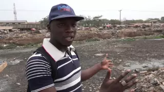 Ghana slum residents fight eviction, demolition