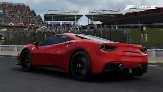 Forza Motorsport 7 2015 Ferrari 488 GTB at Circuit de Barcelona Catalunya