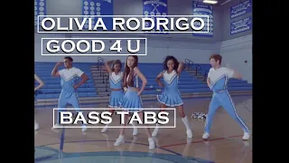 Olivia Rodrigo - good 4 u [Bass Tab/Sheet Music] (For 5 string bass) [Request]