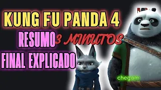 KUNG FU PANDA  4 - FINAL EXPLICADO RESUMO FILME animação! | RESUMO COMPLETO DO FILME