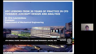 CHIUW 2021 Keynote—HPC Lessons from 30 Years of Practice in CFD Towards Aircraft Design and Analysis