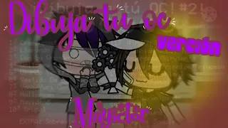 Dibuja tu oc version Mayictor || Las cuatro mosqueteras UwU