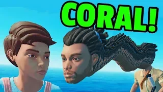 Stuck on a Raft with Rick Grimes - Raft Funny Moments and Fails