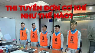 Thi tuyển đơn hàng cơ khí đi Nhật như thế nào?