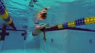 Fast Swimming Techniques - Freestyle Flip Turn - The Push Off and Breakout