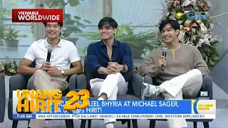 Abot Kamay na Pangarap leading men, LIVE sa Unang Hirit | Unang Hirit