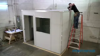 Quick Ship Timelapse Video | PortaFab Modular Offices | In-Plant and Warehouse Offices