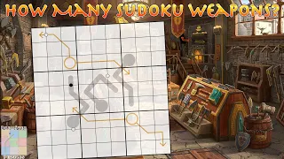 Sit down comfortably and enjoy this unexpected joy from a new sudoku setter.