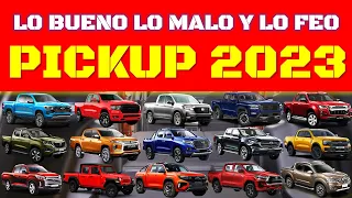 MEJORES PICKUP para este 2023 | Información SINCERA sobre lo BUENO y lo MALO de cada VEHÍCULO