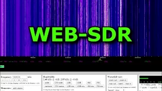 WebSDR - приём сигналов на КВ через Интернет, не имея приёмника