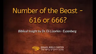 Number of the Beast - 616 or 666?