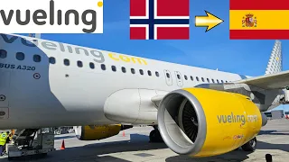 TRIP REPORT | FIRST TIME WITH VUELING | AIRBUS A320 | FROM OSLO (OSL) TO BARCELONA (BCN).