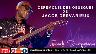 Cérémonie religieuse des obsèques de Jacob Desvarieux