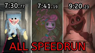 Poppy Playtime Chapter 1, 2, 3 ALL SPEEDRUNS