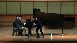 Poulenc - Clarinet Sonata FP 184 (Cl - Yoshihiro Okuyama, Pf - Héctor Melicoff Rosso)
