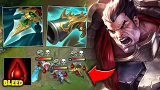 Darius but my passive executes you because I have collector (BLEED FROM HALF HP)