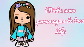 MINHA NOVA PERSONAGEM DO TOCA LIFE 🩷 *motivo perdi meu toca antigo 😢