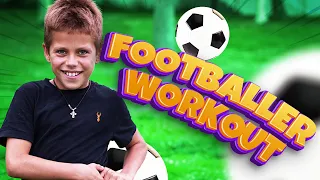 FULL BODY KIDS WORKOUT FOR FOOTBALL PLAYERS ║ By Matthew from Brentwood FC ║ GROWING STRONG