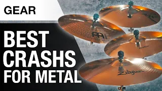 Best Crashs for Heavy Rock and Metal | Cymbal Comparison | Thomann
