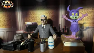 McFarlane Commissioner Gordon & Bat-Mite 1966 70's The New Adventures of Batman Retro Figure Review