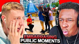 SIDEMEN REACT TO EMBARRASING PUBLIC MOMENTS