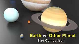 Planet Earth Vs Other Planets Size Comparison | Solar system size comparison