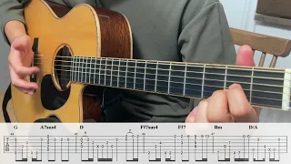 [Fingerstyle Guitar Tab] 버즈 Buzz - 겁쟁이 Coward