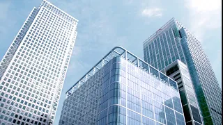 Time Lapse of London Canary Wharf