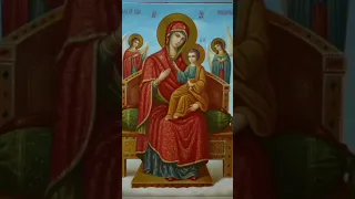Сегодня праздник Пречистой Богородицы Всецарицы🙏🕊Пресвятая Богородица спаси нас🙏🌹