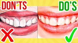 DO'S & DON'TS: How To Draw a Realistic Mouth using Coloured Pencil | Step By Step Drawing Tutorial