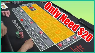 Make $1525 with $20 - Roulette Strategy