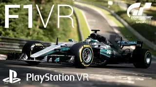 Lewis Hamilton’s F1 Mercedes-AMG 2017 in Gran Turismo Sport on Playstation VR