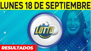 Sorteo Lotto y Lotto Revancha del lunes 18 de septiembre del 2023