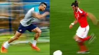 Cristiano Ronaldo Vs Gareth Bale [Speed Fast Runs Goals Skills Dribblings]