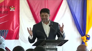 Fijian Attorney-General  Aiyaz Sayed-Khaiyum chief guest at the prefect induction ceremony in Tavua