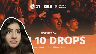 TOP 10 DROPS🔥| SOLO LOOPSTATION | GRAND BEATBOX BATTLE 2021: WORLD LEAGUE | REACTION | DADDY CHRIS)