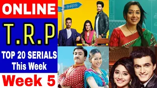 Online TRP Week 5 || 2021 || Top 20 Serials || Online Trp Ratings